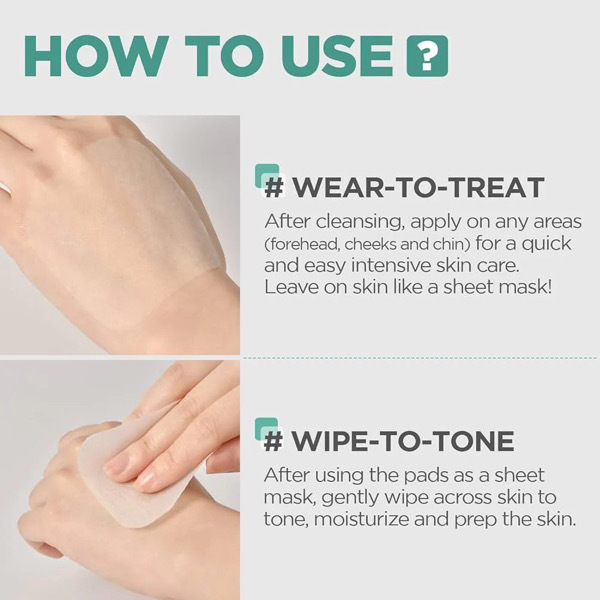 MEDIHEAL - Madecassoside Blemish Toner Pad