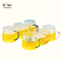 KY Borosilicate Glass Cups 1set*6