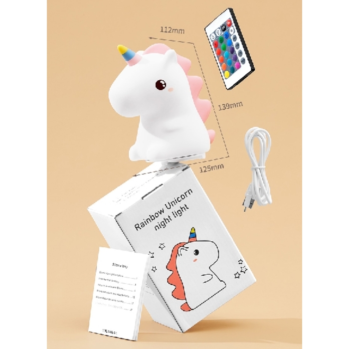 អំពូលភ្លើងពេលយប់រូប Unicorn