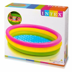 SUNSET GLOW POOL, 3-RING, 114x25cm, AGES 3+