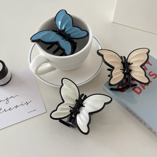 White Butterfly Hair Clipper 