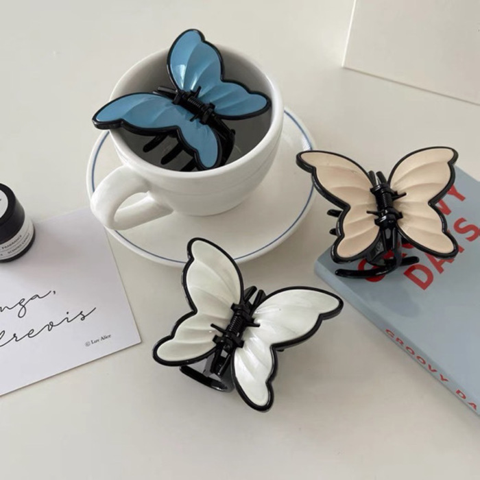 White Butterfly Hair Clipper 