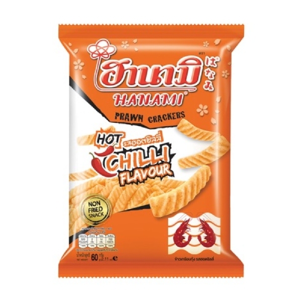 HANAMI Prawn Cracker Chilli 60g