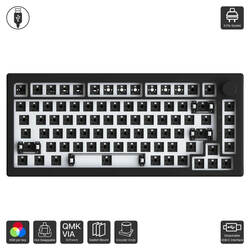 Akko​ 5075S Dark Black DIY​