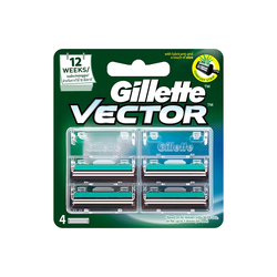 GILLETTE VECTOR RAZOR BLADE'4