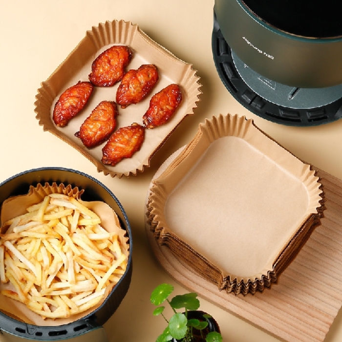 100PCS Air Fryer Paper (Square)