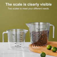 Plastic Measuring Cup Transparent