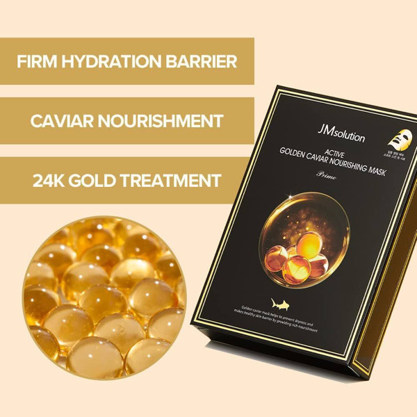 JMsolution Active Golden Caviar Nourishing Mask Prime 10ea