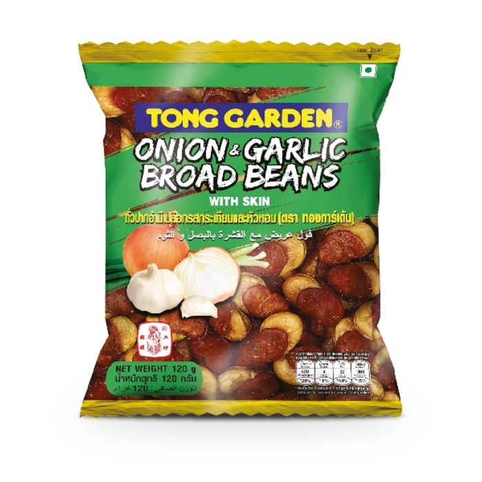 Tong Garden Onion & Garlic Broad Bean 120g
