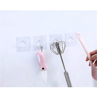 10PCS Adhesive Wall Hooks