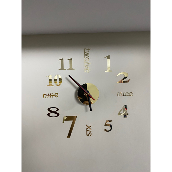 DIY Sticker Clock