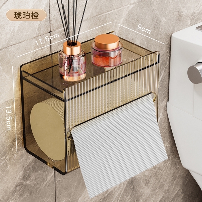 Toilet Paper Plastic Box - Random Color 