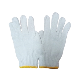 Knitted Gloves 1 Pack (12 Pairs) - White
