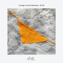Handmade Crochet Bandana
