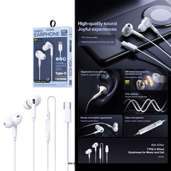 Earphone Wire TypeC Remax RM-575a 10004