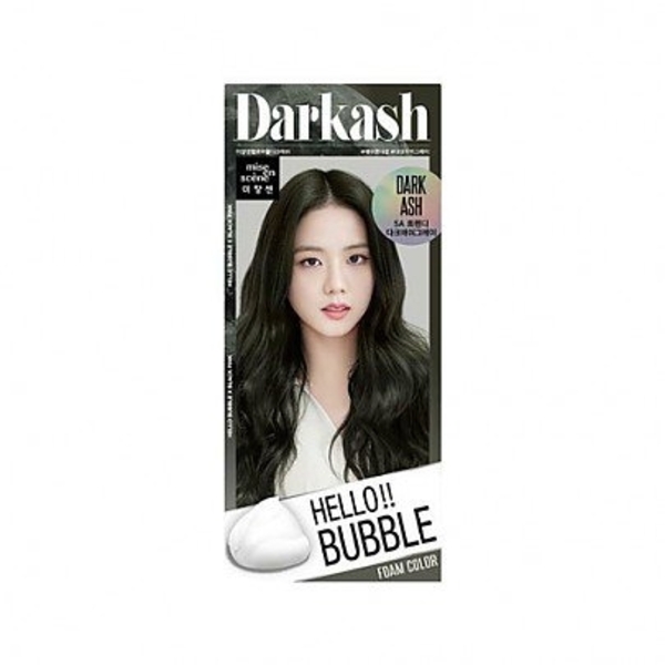 ថ្នាំកក់ពណ៌ MISE EN SCENE Hello Bubble Dark Ash