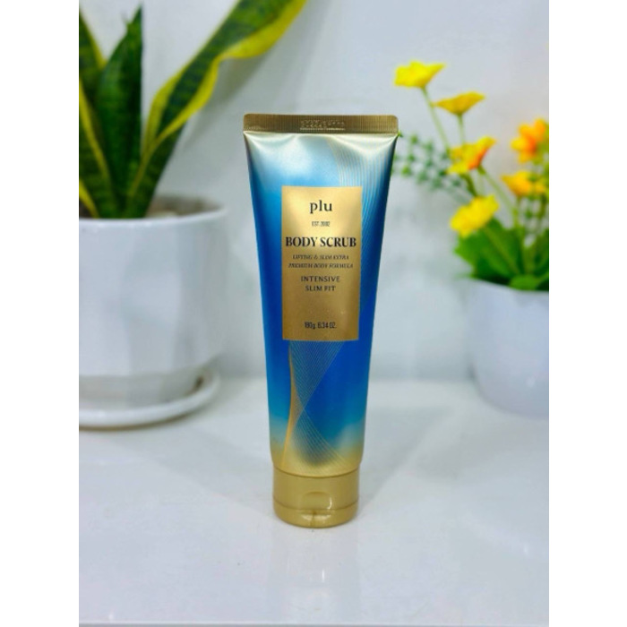 [ Plu ] Plu Intensive Slim Fit Body Scrub  Brand: PluNet contain: 180g