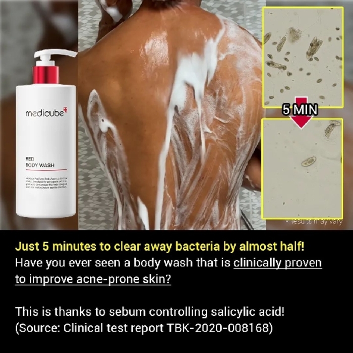 MEDICUBE Red Acne Body Wash 400ml