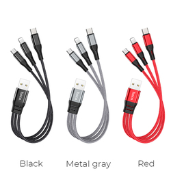 Cable Charger HOCO X47 3-in-1​​
