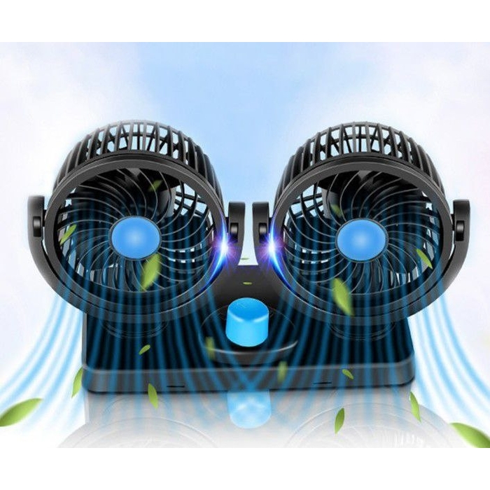 2 head fan- USB