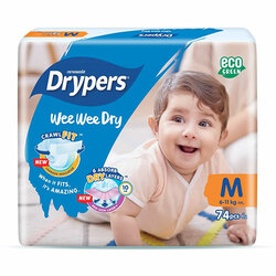 ខោទឹកនោមក្មេងប្រភេទបកបិត Drypers WeeWeeDry M74s