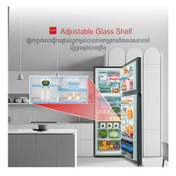 Toshiba Refrigerator -Blue- (Inverter,Double door,194L) / GR-RT252WE-PMFC(52)