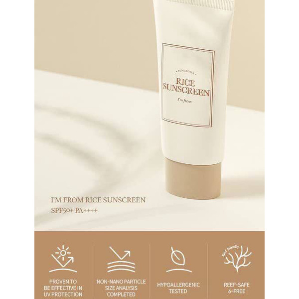 Rice Sunscreen (I’m from)