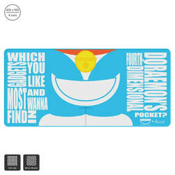 Akko Doraemon 4D Pocket Mousepad