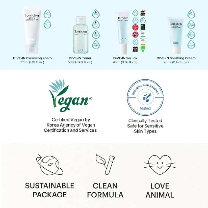 Torriden DIVE IN Trial Kit