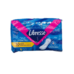 LIBRESSE MAXI FIT 24CM NON WINGS-10'S