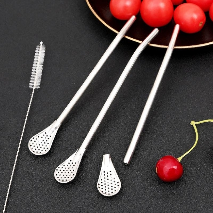 Straw Spoon