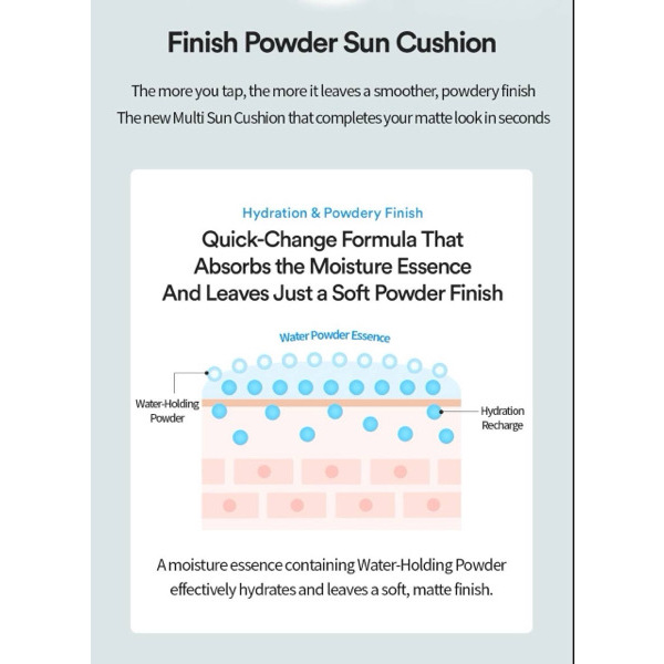 [ TOCOBO ] TOCOBO Blur Finish Sun Cushion SPF50+ PA++++