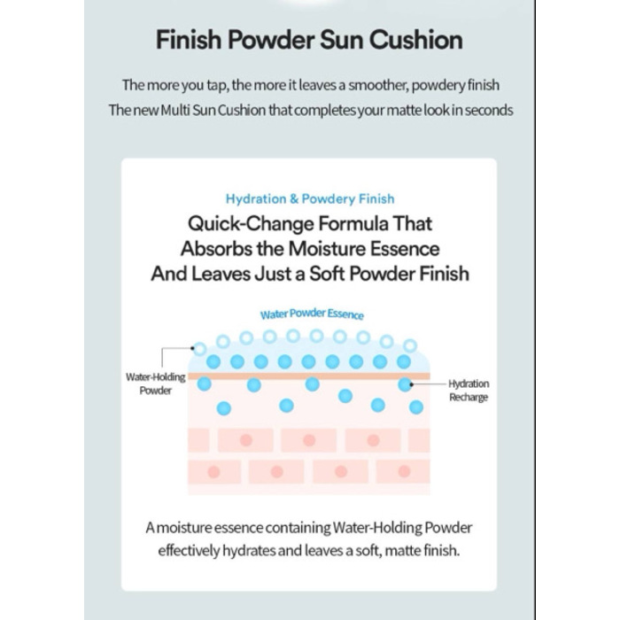 [ TOCOBO ] TOCOBO Blur Finish Sun Cushion SPF50+ PA++++