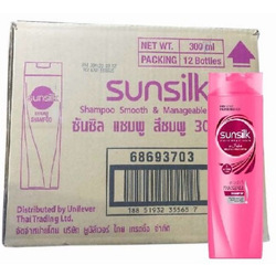 Sunsilk Pink Shampoo 380ml - 12 Bottles