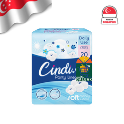 CINDI DAILY PANTY LINER 15CM-20'S
