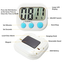 Timer Magnetic LCD Digital Countdown Stopwatch
