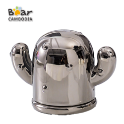 Cactus Toothpick Box - Silver