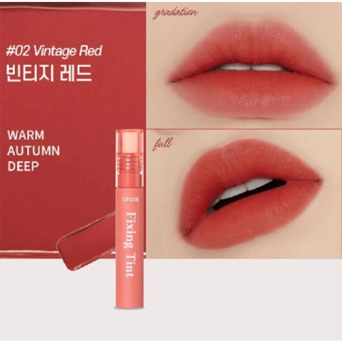 ETUDE HOUSE Fixing Tint - Vintage Red