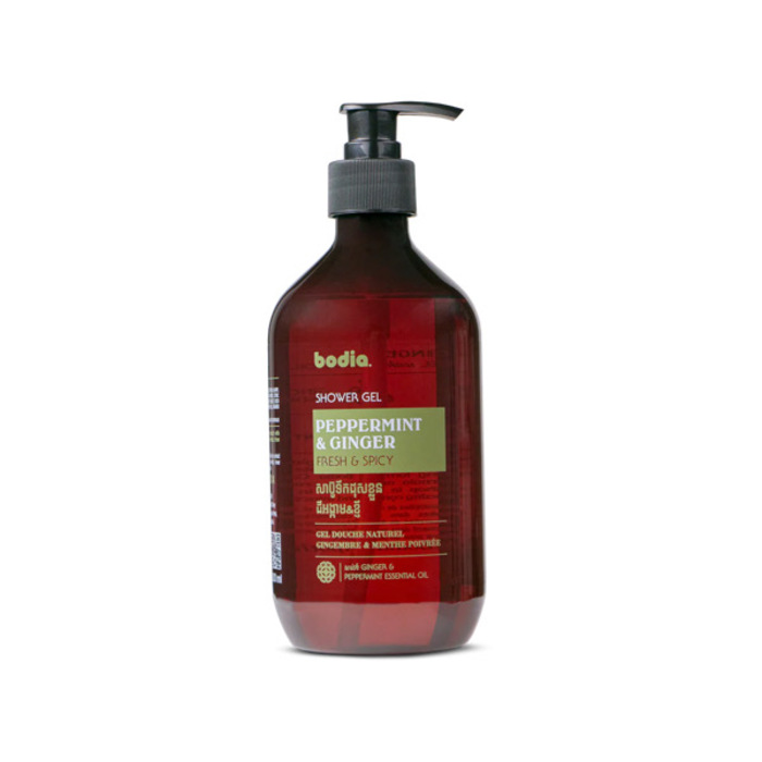 Bodia Peppermint & Ginger Shower Gel 