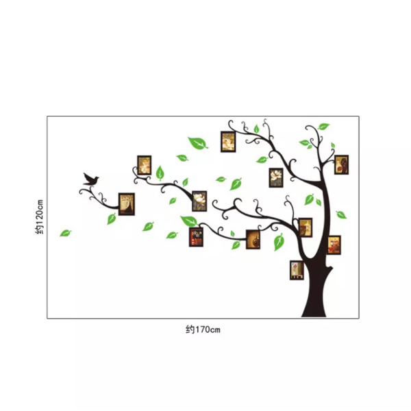 Wall Stickers Tree Photo Frame Sticker
