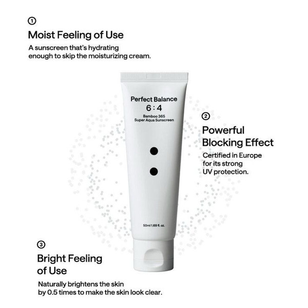B : Lab Perfect Balance Bamboo 365 super Aqua Sunscreen 