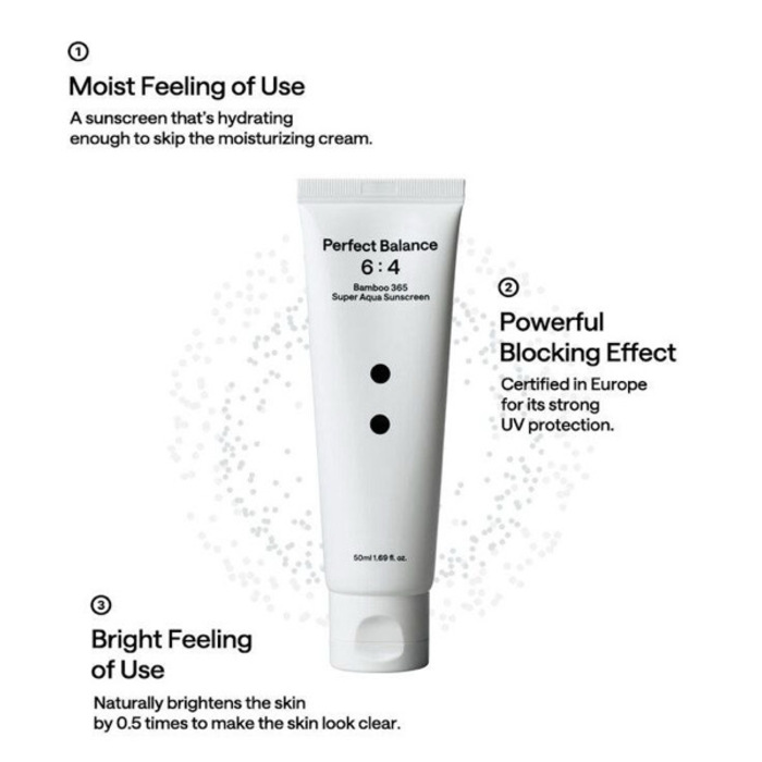 B : Lab Perfect Balance Bamboo 365 super Aqua Sunscreen 