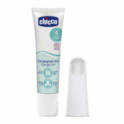 Chicco Gum Gel 2in1 + Finger Toothbrush