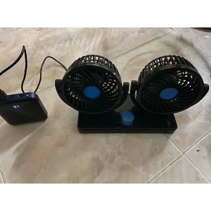 2 head fan- USB