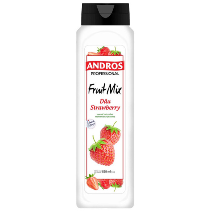 Andros Strawberry 820ml-8bottles