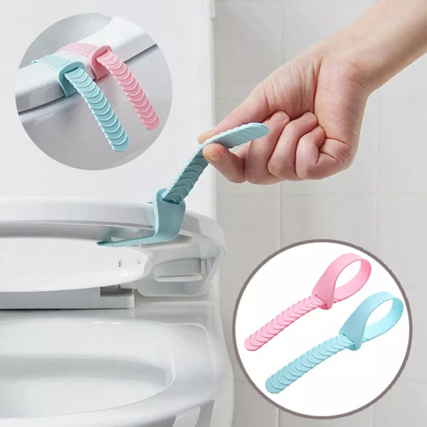 2PCS Silicone Toilet Lid Lifter 