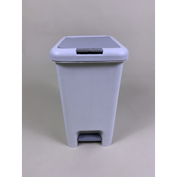 Pedal Dustbin w/One-Push Lid 20L - Grey W25xD33.5xH43cm