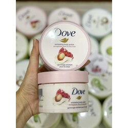 ស្រ្កាប់ដុសខ្លួន Dove Pomegranate Seeds & Shea Butter