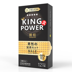 Meleon Kingpower Dot Condom 12pcs