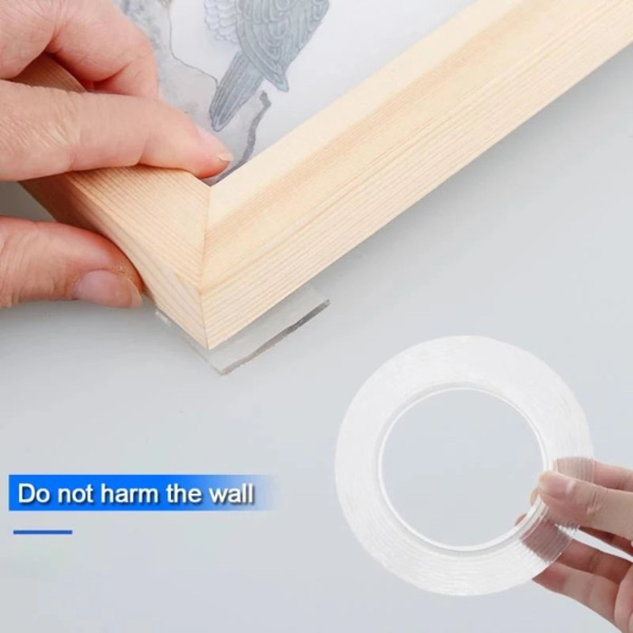 Transparent Double Sided Tape - Super Strong 